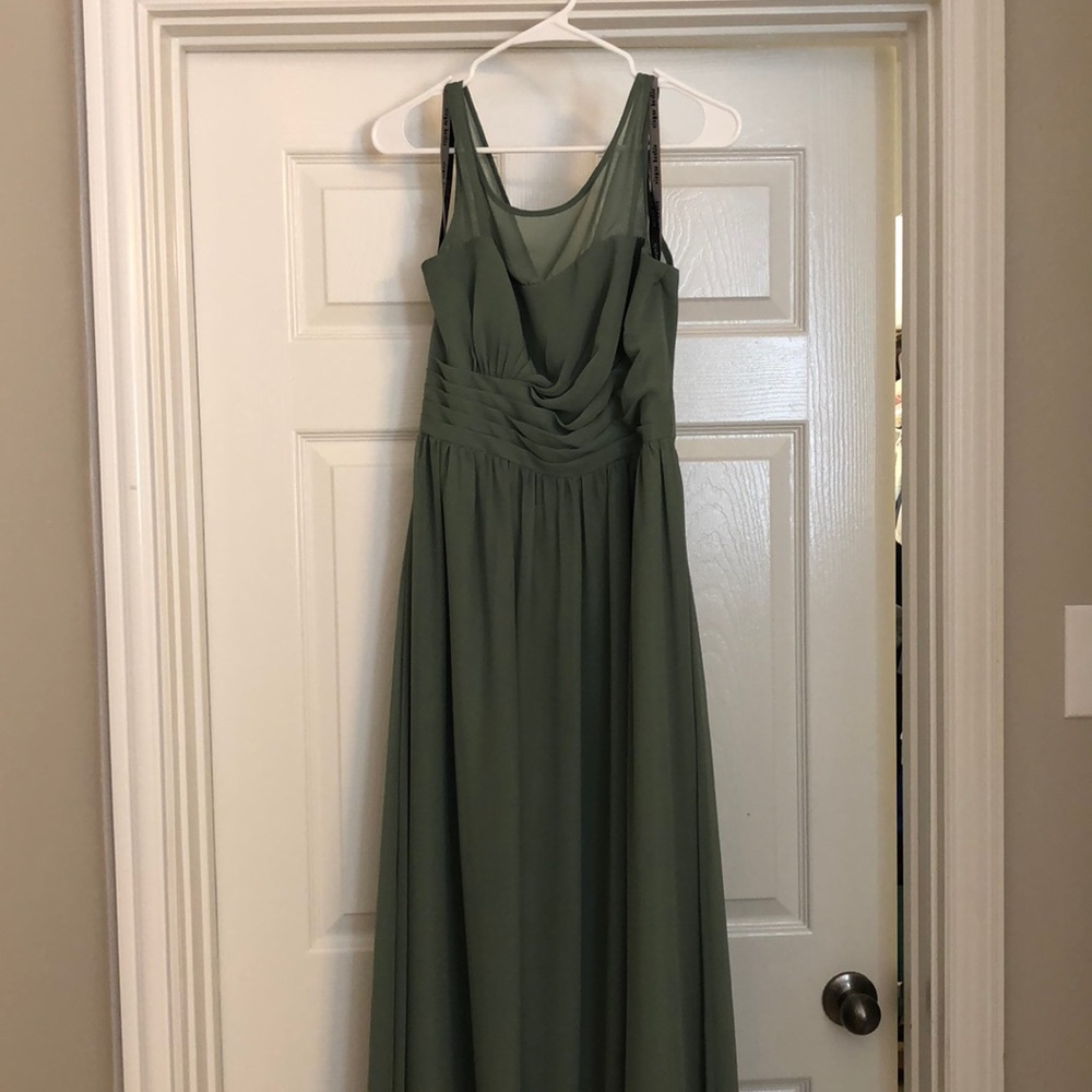 Bridesmaid dress.
